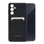 Mobilize Rubber Gelly Card Case Samsung Galaxy A55 5G Matt Black