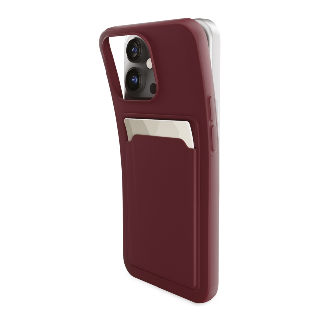 Mobilize Rubber Gelly Card Case Samsung Galaxy S24 Ultra 5G Matt Bordeaux Mobilize Rubber Gelly Card Case Samsung Galaxy S24 Ultra 5G Matt Bordeaux - Image 1