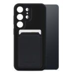 Mobilize Rubber Gelly Card Case Samsung Galaxy S26 Ultra 5G Matt Black