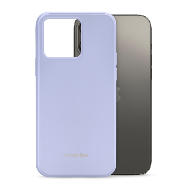 Mobilize Rubber Gelly Case Apple iPhone 13 Pro Max Pastel Purple Mobilize Rubber Gelly Case Apple iPhone 13 Pro Max Pastel Purple - Image 1