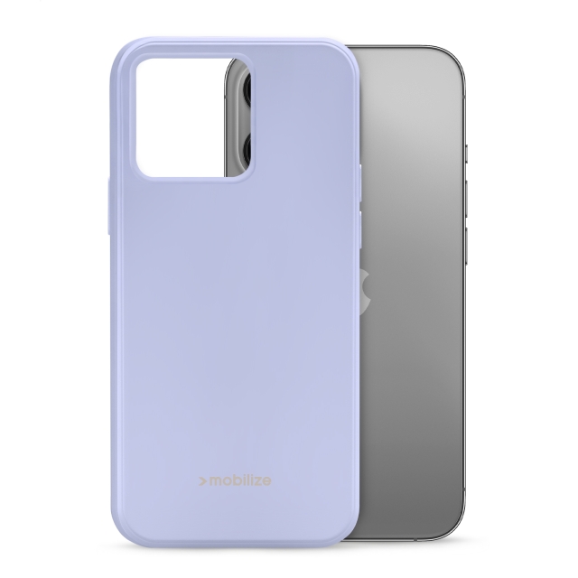 Mobilize Rubber Gelly Case Apple iPhone 13 Pro Pastel Purple Mobilize Rubber Gelly Case Apple iPhone 13 Pro Pastel Purple - Image 1