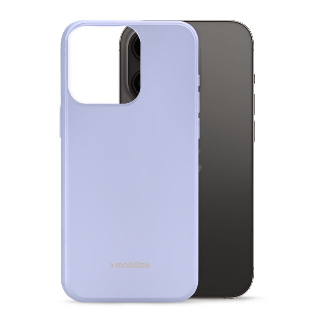Mobilize Rubber Gelly Case Apple iPhone 14 Pro Pastel Purple Mobilize Rubber Gelly Case Apple iPhone 14 Pro Pastel Purple - Image 1
