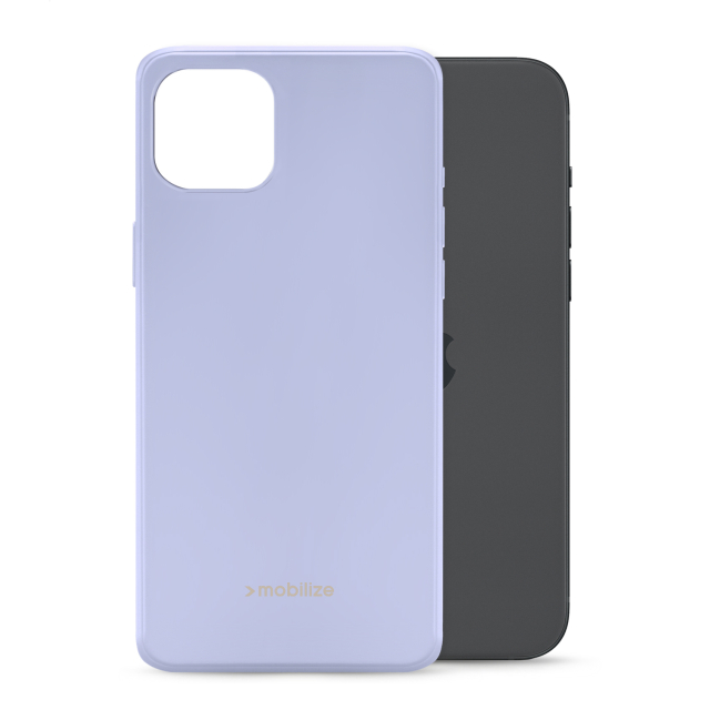 Mobilize Rubber Gelly Case Apple iPhone 15 Plus Pastel Purple Mobilize Rubber Gelly Case Apple iPhone 15 Plus Pastel Purple - Image 1