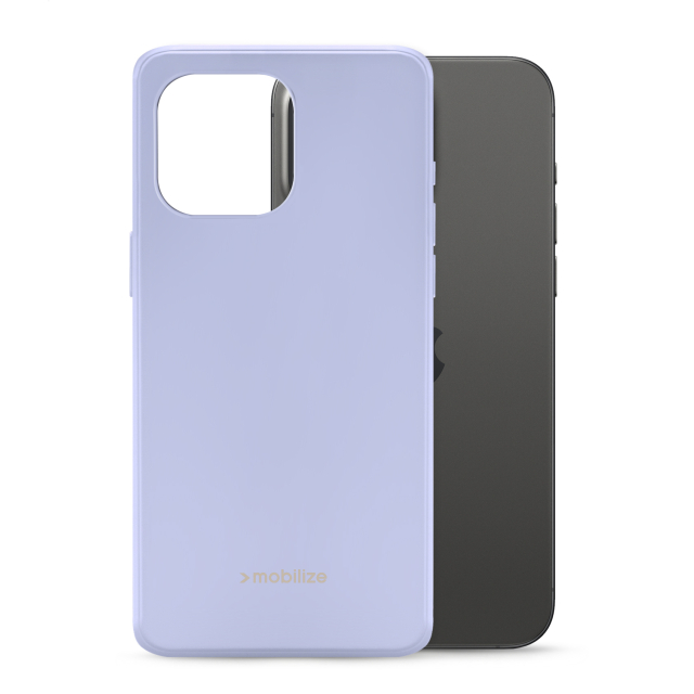 Mobilize Rubber Gelly Case Apple iPhone 15 Pro Max Pastel Purple Mobilize Rubber Gelly Case Apple iPhone 15 Pro Max Pastel Purple - Image 1