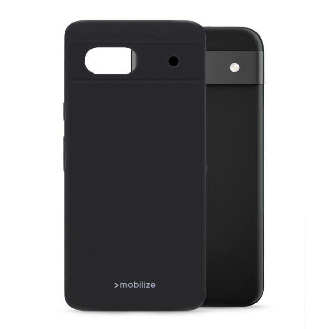 Mobilize Rubber Gelly Case Google Pixel 8a Matt Black Mobilize Rubber Gelly Case Google Pixel 8a Matt Black - Image 1