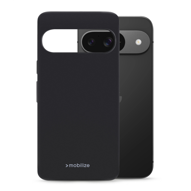 Mobilize Rubber Gelly Case Google Pixel 9/9 Pro Matt Black Mobilize Rubber Gelly Case Google Pixel 9/9 Pro Matt Black - Image 1