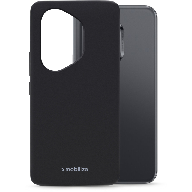 Mobilize Rubber Gelly Case Honor 400 Pro Matt Black Mobilize Rubber Gelly Case Honor 400 Pro Matt Black - Image 1
