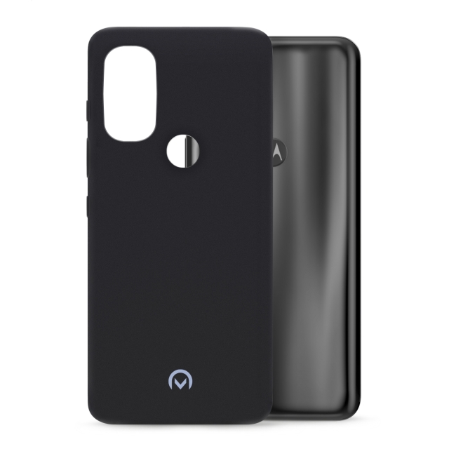 Mobilize Rubber Gelly Case Motorola Moto G71 5G Matt Black Mobilize Rubber Gelly Case Motorola Moto G71 5G Matt Black - Image 1