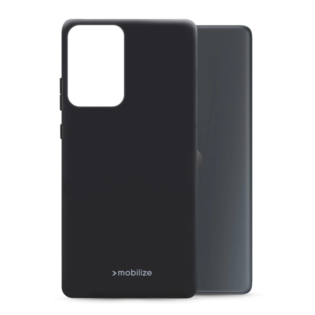 Mobilize Rubber Gelly Case Motorola Moto G85 Matt Black Mobilize Rubber Gelly Case Motorola Moto G85 Matt Black - Image 1