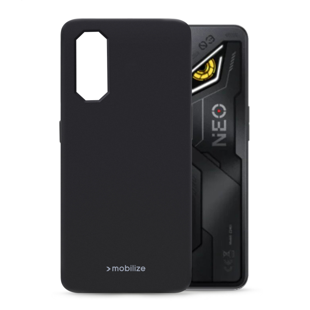 Mobilize Rubber Gelly Case Nubia Neo 3 Matt Black Mobilize Rubber Gelly Case Nubia Neo 3 Matt Black - Image 1