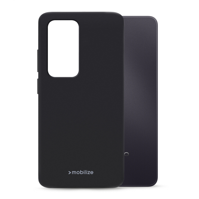 Mobilize Rubber Gelly Case OPPO A5m Matt Black Mobilize Rubber Gelly Case OPPO A5m Matt Black - Image 1