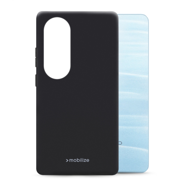 Mobilize Rubber Gelly Case OPPO A60 Matt Black Mobilize Rubber Gelly Case OPPO A60 Matt Black - Image 1