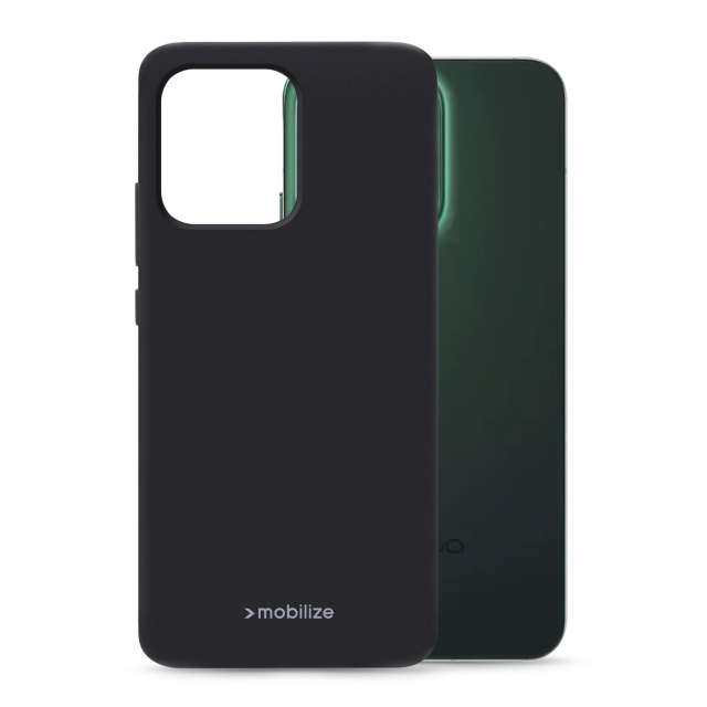 Mobilize Rubber Gelly Case OPPO Reno 14 5G Matt Black Mobilize Rubber Gelly Case OPPO Reno 14 5G Matt Black - Image 1