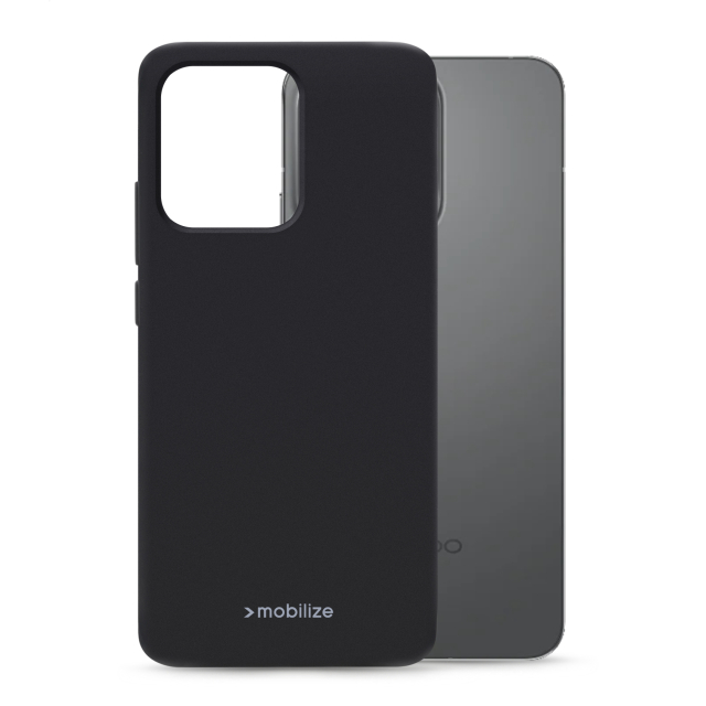 Mobilize Rubber Gelly Case OPPO Reno 14 Pro 5G Matt Black Mobilize Rubber Gelly Case OPPO Reno 14 Pro 5G Matt Black - Image 1