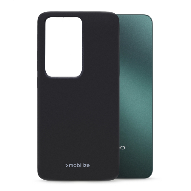 Mobilize Rubber Gelly Case OPPO Reno11 F 5G Matt Black Mobilize Rubber Gelly Case OPPO Reno11 F 5G Matt Black - Image 1