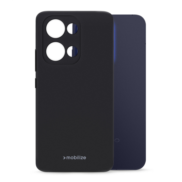 Mobilize Rubber Gelly Case OPPO Reno13 5G Matt Black Mobilize Rubber Gelly Case OPPO Reno13 5G Matt Black - Image 1