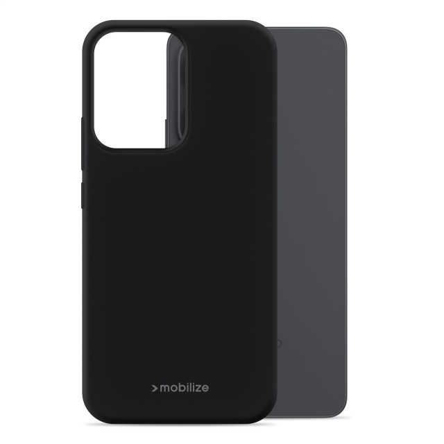Mobilize Rubber Gelly Case OPPO Reno13 FS 5G Matt Black Mobilize Rubber Gelly Case OPPO Reno13 FS 5G Matt Black - Image 1