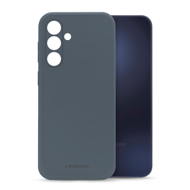 Mobilize Rubber Gelly Case Samsung Galaxy A15 4G/5G Matt Blue Mobilize Rubber Gelly Case Samsung Galaxy A15 4G/5G Matt Blue - Image 1