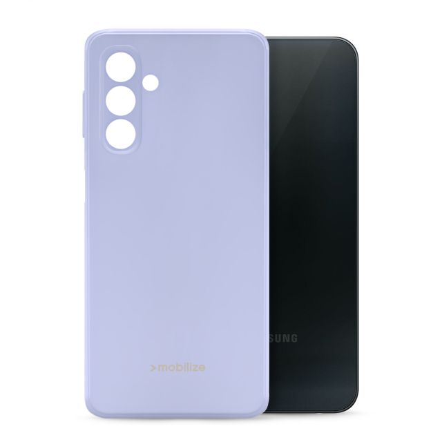 Mobilize Rubber Gelly Case Samsung Galaxy A24 4G Pastel Purple Mobilize Rubber Gelly Case Samsung Galaxy A24 4G Pastel Purple - Image 1