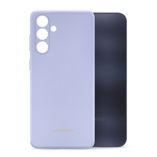 Mobilize Rubber Gelly Case Samsung Galaxy A25 5G Pastel Purple Mobilize Rubber Gelly Case Samsung Galaxy A25 5G Pastel Purple - Image 1