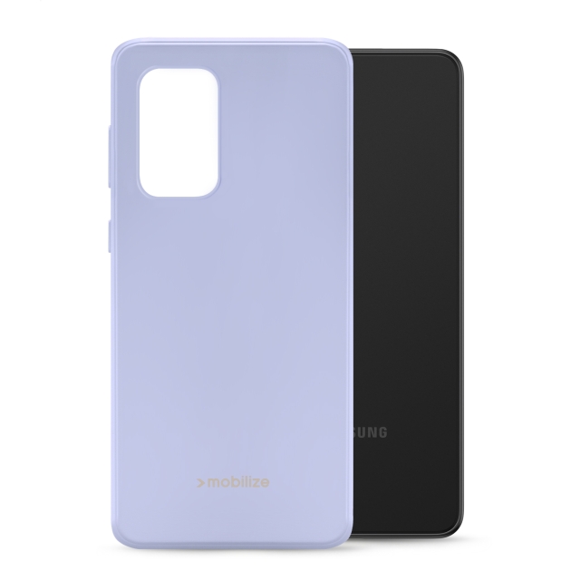 Mobilize Rubber Gelly Case Samsung Galaxy A33 5G Pastel Purple Mobilize Rubber Gelly Case Samsung Galaxy A33 5G Pastel Purple - Image 1