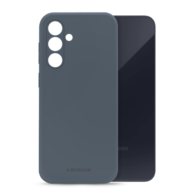 Mobilize Rubber Gelly Case Samsung Galaxy A35 5G Matt Blue Mobilize Rubber Gelly Case Samsung Galaxy A35 5G Matt Blue - Image 1