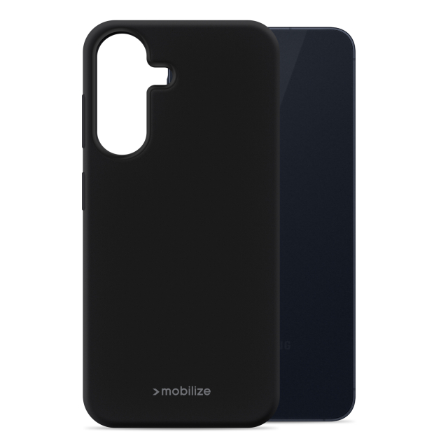 Mobilize Rubber Gelly Case Samsung Galaxy A57 5G Matt Black Mobilize Rubber Gelly Case Samsung Galaxy A57 5G Matt Black - Image 1