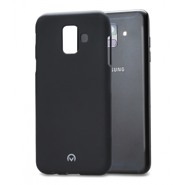 Mobilize Rubber Gelly Case Samsung Galaxy A6 2018 Matt Black Mobilize Rubber Gelly Case Samsung Galaxy A6 2018 Matt Black - Image 1