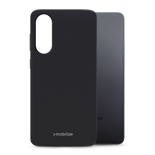 Mobilize Rubber Gelly Case Samsung Galaxy S25 Edge 5G Matt Black Mobilize Rubber Gelly Case Samsung Galaxy S25 Edge 5G Matt Black - Image 1