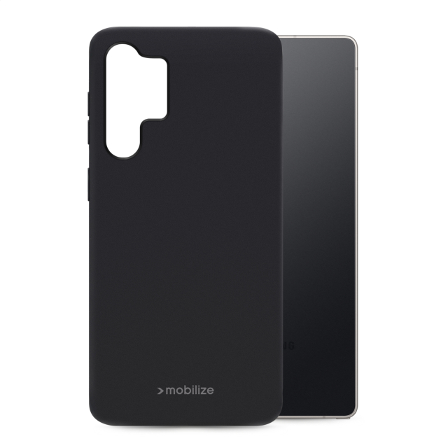 Mobilize Rubber Gelly Case Samsung Galaxy S25 Ultra 5G Matt Black Mobilize Rubber Gelly Case Samsung Galaxy S25 Ultra 5G Matt Black - Image 1