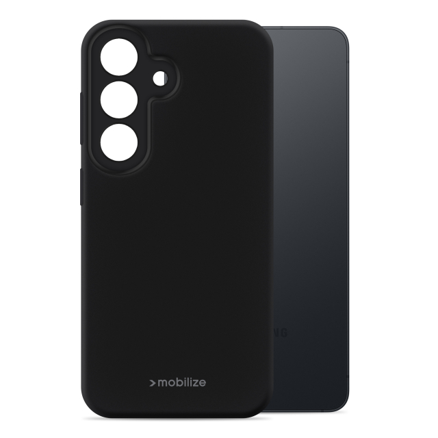 Mobilize Rubber Gelly Case Samsung Galaxy S26 5G Matt Black Mobilize Rubber Gelly Case Samsung Galaxy S26 5G Matt Black - Image 1