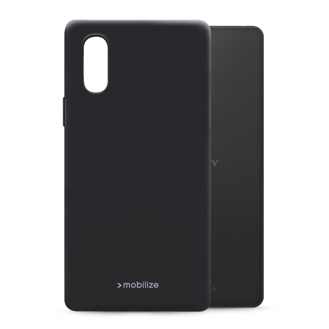 Mobilize Rubber Gelly Case Sony Xperia 10 VI Matt Black Mobilize Rubber Gelly Case Sony Xperia 10 VI Matt Black - Image 1