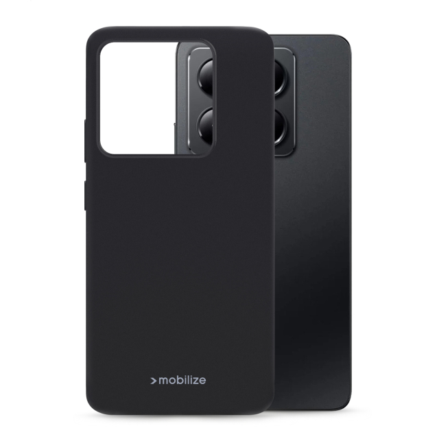 Mobilize Rubber Gelly Case Xiaomi 14T Pro Matt Black Mobilize Rubber Gelly Case Xiaomi 14T Pro Matt Black - Image 1