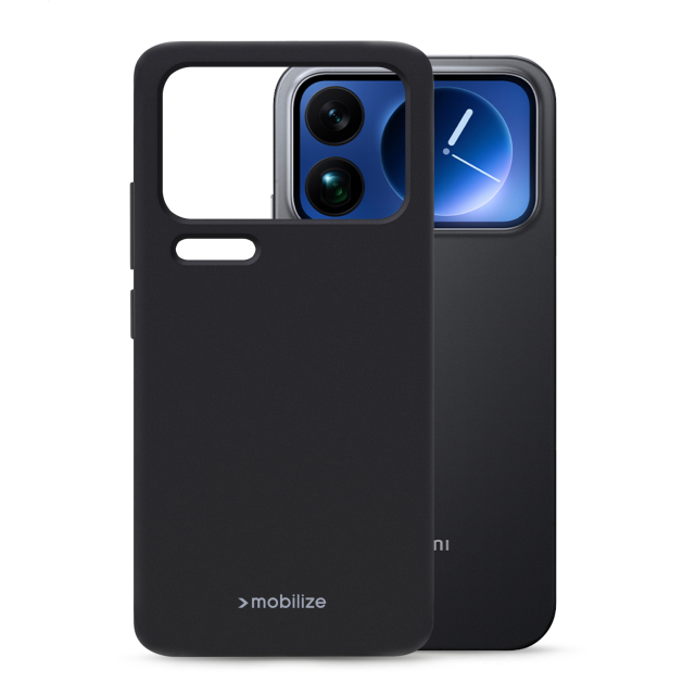 Mobilize Rubber Gelly Case Xiaomi 17 Pro Max Matt Black Mobilize Rubber Gelly Case Xiaomi 17 Pro Max Matt Black - Image 1