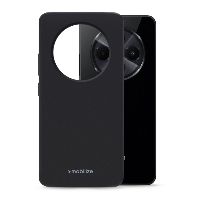 Mobilize Rubber Gelly Case Xiaomi Poco C75/Redmi 14C Matt Black Mobilize Rubber Gelly Case Xiaomi Poco C75/Redmi 14C Matt Black - Image 1