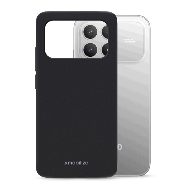 Mobilize Rubber Gelly Case Xiaomi Poco F8 Pro Matt Black Mobilize Rubber Gelly Case Xiaomi Poco F8 Pro Matt Black - Image 1