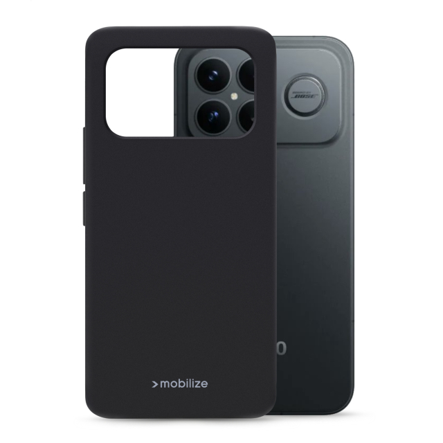Mobilize Rubber Gelly Case Xiaomi Poco F8 Ultra Matt Black Mobilize Rubber Gelly Case Xiaomi Poco F8 Ultra Matt Black - Image 1