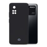 Mobilize Rubber Gelly Case Xiaomi Poco M4 Pro 4G Matt Black