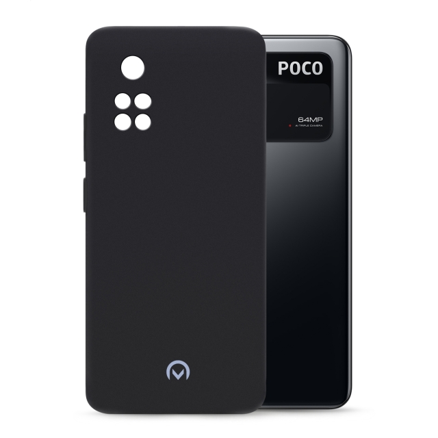 Mobilize Rubber Gelly Case Xiaomi Poco M4 Pro 4G Matt Black Mobilize Rubber Gelly Case Xiaomi Poco M4 Pro 4G Matt Black - Image 1