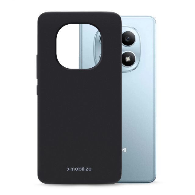 Mobilize Rubber Gelly Case Xiaomi Redmi Note 15 5G Matt Black Mobilize Rubber Gelly Case Xiaomi Redmi Note 15 5G Matt Black - Image 1