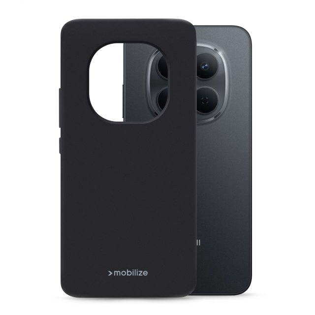Mobilize Rubber Gelly Case Xiaomi Redmi Note 15 Pro Matt Black Mobilize Rubber Gelly Case Xiaomi Redmi Note 15 Pro Matt Black - Image 1