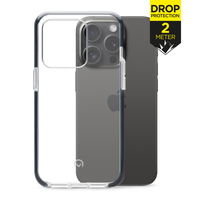 Mobilize Shatterproof Case Apple iPhone 15 Pro Black Mobilize Shatterproof Case Apple iPhone 15 Pro Black - Image 1