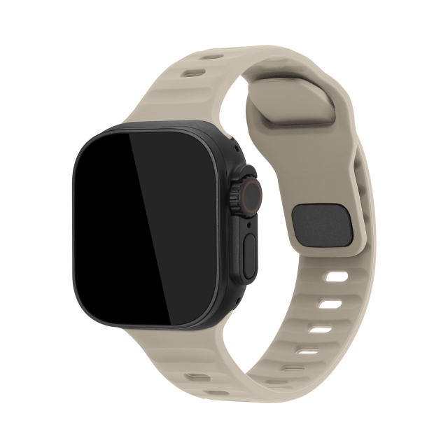 Mobilize Silicon Watch Band - Sports - for Apple 38/40/41mm - Starlight Mobilize Silicon Watch Band - Sports - for Apple 38/40/41mm - Starlight - Image 1