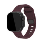Mobilize Silicon Watch Band - Sports - for Apple 42/44/45/49mm - Bordeaux