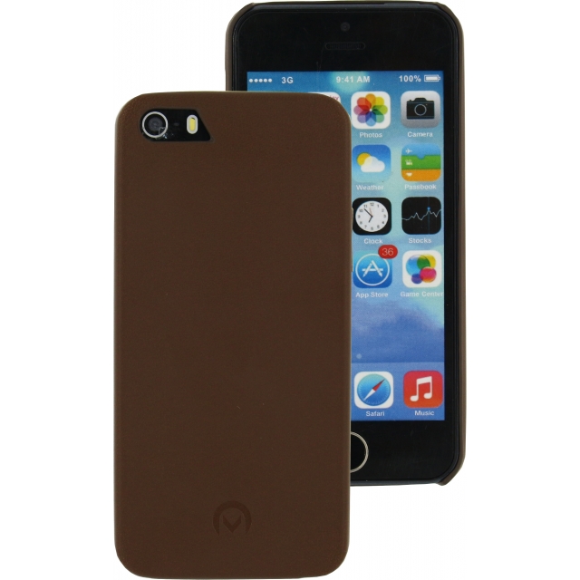 Mobilize Slim Leather Case Apple iPhone 5/5S/SE Brown Mobilize Slim Leather Case Apple iPhone 5/5S/SE Brown - Image 1