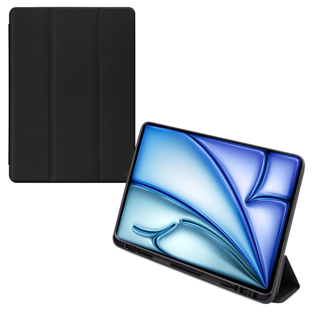 Mobilize Solid Folio Case for Apple iPad Air 11 (2024/2025/2026) Black Mobilize Solid Folio Case for Apple iPad Air 11 (2024/2025/2026) Black - Image 1