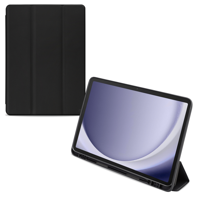 Mobilize Solid Folio Case for Samsung Galaxy Tab A9+/A11+ 11 Black Mobilize Solid Folio Case for Samsung Galaxy Tab A9+/A11+ 11 Black - Image 1