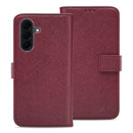 My Style Flex Wallet for Samsung Galaxy A37 5G Bordeaux