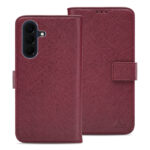 My Style Flex Wallet for Samsung Galaxy A57 5G Bordeaux