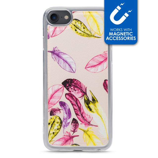 My Style Magneta Case for Apple iPhone 6/6S/7/8/SE (2020/2022) Beige Feathers My Style Magneta Case for Apple iPhone 6/6S/7/8/SE (2020/2022) Beige Feathers - Image 1